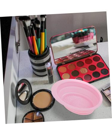 Shop Pink Cleaning Pad - Makeup Brush Cleaner & Rinsing Tool | 14.5x11cm - Perfect for Beauty Routine - Buy Online on SooperMarket.com