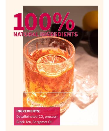 TeeLux Decaf Earl Grey Iced Tea Bags - 30 Family Size Tea Bags, Decaffeinated Black Tea with Natural Bergamot Flavor - 30 Count (Pack of 1) - Buy Online on SooperMarket.com