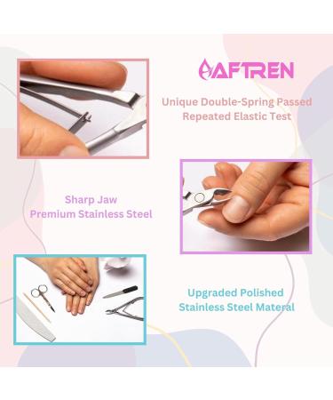 Cuticle Cutter Cuticle Pusher Cuticle Nipper Professional Stainless Steel Cuticle Cutter Durable Cuticle Cutter Pedicure Manicure Tools for Fingernails and Toenails - Buy Online on SooperMarket.com