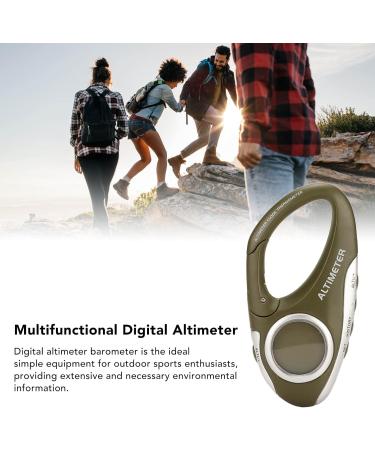 Multifunctional Backlight Altimeter & Barometer - Ideal for Climbing Camping & Outdoor Sports | International Shipping - Buy Online on SooperMarket.com