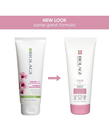 Biolage Color Last Moisturizing Conditioner with Orchid Extract - Prevents Color Fade, Adds Shine - Vegan Formula 200ml - Buy Online on SooperMarket.com