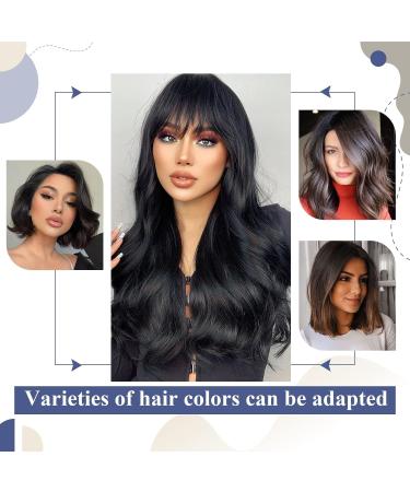 Buy Laavoo Invisible Tape-in Extensions | Real Black Hair Seamless 50cm 20pcs Remy Skin Weft - Buy Online on SooperMarket.com