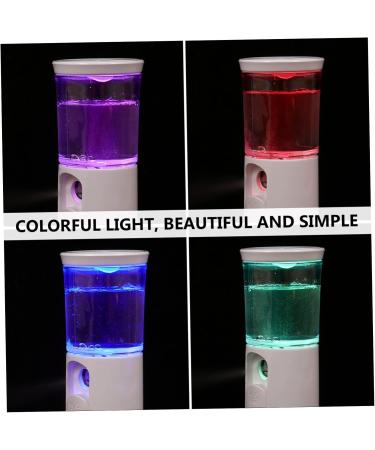 Baluue 2 Sets Hydrating Instrument Handheld Sprayer Mini Portable Humidifier Mini Humidifier Face Abs White 12X4.5X4.3cmx2pcs - Buy Online on SooperMarket.com
