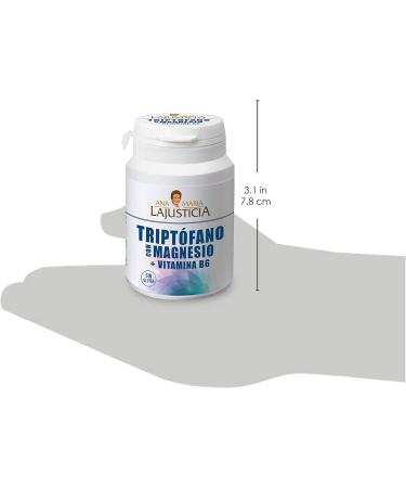 Ana Maria Lajusticia Tryptophan with Magnesium & Vitamin B6 60 Tablets - Buy Online on SooperMarket.com