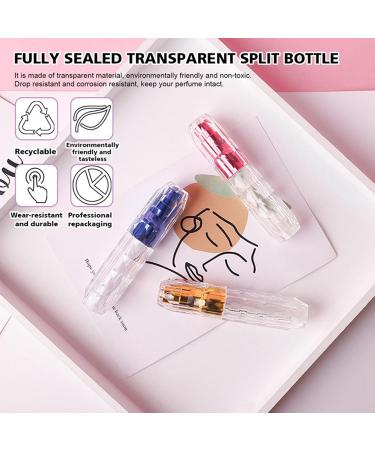 5ml Perfume Atomisers Refillable Perfume Travel Bottle Travel Perfume Atomiser Refillable for Women and Men Mini Perfume Refill Bottle for Travel Business Trip Outdoor Activities-Black/Silver/Blue - Buy Online on SooperMarket.com