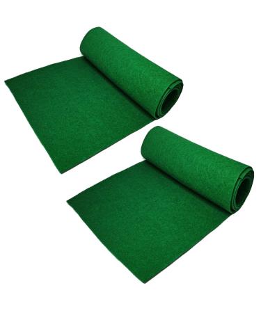 PINVNBY Reptile Carpet Lizards Bedding Pet Cage Mat Supplies Geckos Terrarium Substrate Liner for Chamelon Bearded Dragon Turtles Iguana Snakes 2PCS (green)