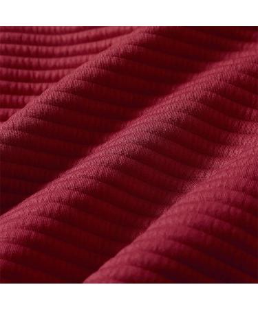 PatPat Toddler Hoodie - Textured Burgundy Sweatshirt for 5-6 Years Old - Buy Online on SooperMarket.com