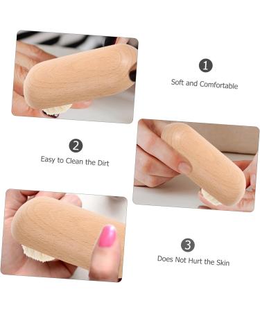 BELLIFFY Nail Cleaning Brush Nail Scrubber Finger Nail Brush to Clean Nails Nail Scrub Brush Nail Brushes for Cleaning Wooden Nail Brush Fingernail Brush Nail Brush for Cleaning Fingernails - Buy Online on SooperMarket.com