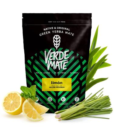 Verde Mate Green Limon Tea 500g | Yerba Mate Tea from Brazil | Flavored mate tea