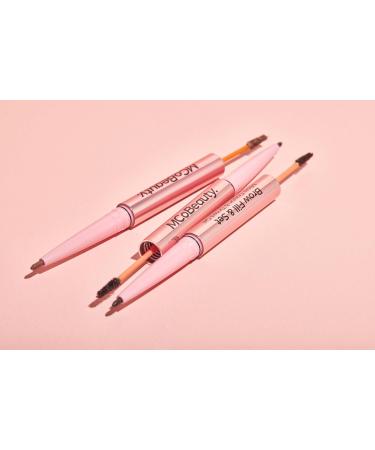 MCoBeauty Brow Fill & Set - Light/Medium Double-Ended Brow Pencil & Gel | Vegan & Cruelty-Free Cosmetics for Natural Volume - Buy Online on SooperMarket.com
