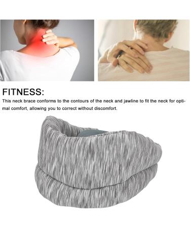 Adjustable Cervical Collar - Soft Sponge Neck Support with Velcro Fasteners for Neck Pain Relief & Spinal Pressure - Buy Online on SooperMarket.com