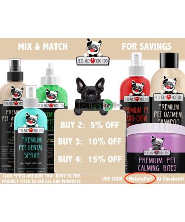 Pet Oatmeal Anti-Itch Shampoo & Conditioner - Soothes Allergies, Dry Skin & Itchiness! Smells Amazing! (1 btl) - Buy Online on SooperMarket.com
