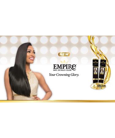 Sensationnel Empire Yaki Weave Hair 10 Inch 1B - Virgin Human Hair Extensions for Sew-In Styles - Straight Yaki Texture - 1 Pack - Buy Online on SooperMarket.com
