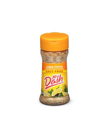 Dash Salt-Free Seasoning Blend, Lemon Pepper, 2.5 Ounce