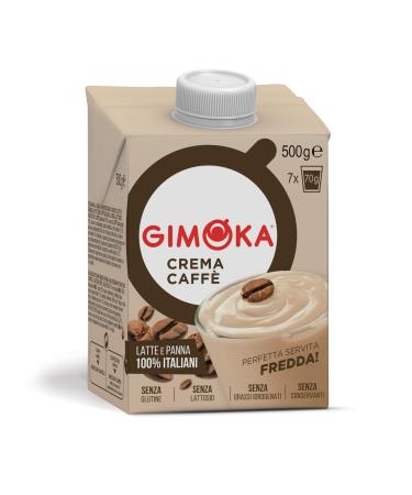Gimoka Cold coffee cream - 500g Brick - lactose -free gluten -free without preservatives - on a milk -based with lactose -free soluble coffee long -lived UHT