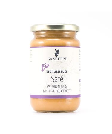 Organic Peanut Sauce Sat Sanchon (6 x 340 gr)