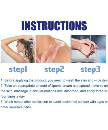 Lipoma Removal Cream 0.7oz | Anti-Inflammatory Cellulite Treatment for Skin | Easy Absorption Formula | Alleviate Lipoma Mass - Buy Online on SooperMarket.com