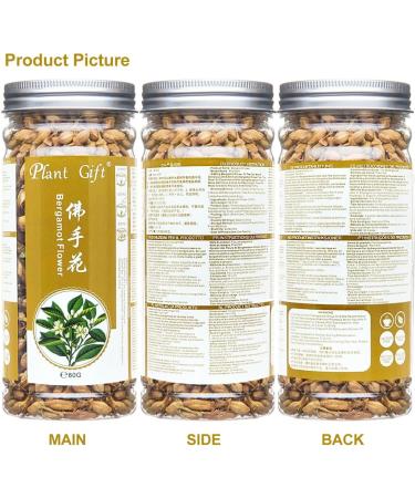 Plant Gift Dried Bergamot Flower 80G/2.82oz Citrus Bergamot Tea Citrus Medica Chinese Health Tea - Buy Online on SooperMarket.com