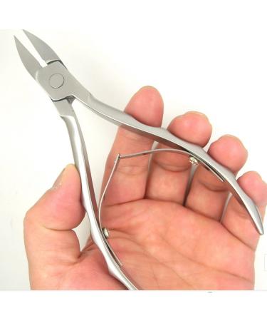 Professional Toe Nail Clipper for Ingrown & Thick Toenails - Surgical Stainless Steel Nipper for Seniors - Buy Online on SooperMarket.com