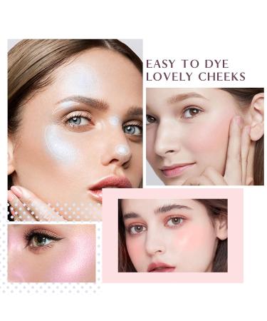 HOSAILY 3 Colors Blush Palette - Waterproof, Long Lasting Matte & Shimmer Highlighter - 0.50 oz (Pack of 2) - Buy Online on SooperMarket.com