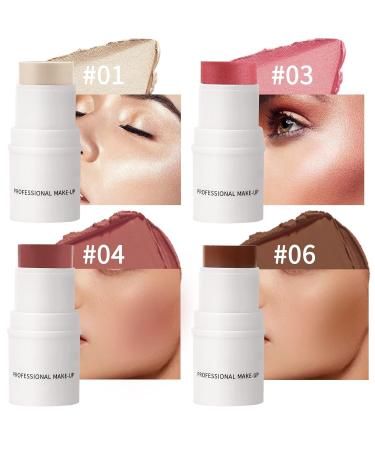 Boobe Multi Stick - Waterproof Bronzer Highlighter & Blush Stick | Easy-To-Use Makeup for All Skin Types | 10g (1 Pack) - Buy Online on SooperMarket.com