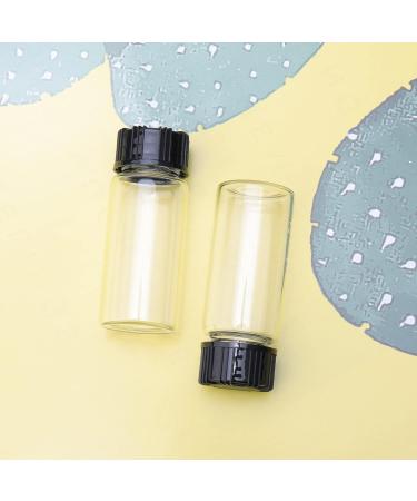 10ml Glass Vials - Transparent Colorless Pack of 10 - Ideal for DIY Crafts & Storage | International Shipping Available - Buy Online on SooperMarket.com