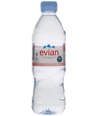 Evian Still Natural Mineral Water 500ml Unflavored 500 ml