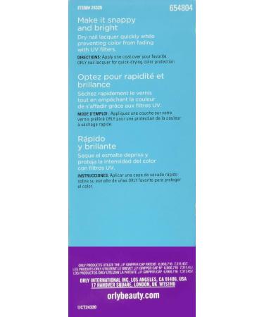 Orly In-A-Snap Nail Dryer 0.6oz - Fast Drying Formula - Buy Online on SooperMarket.com