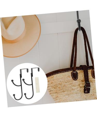 ABOOFAN 2pcs Door Hook Hat Hanger Over Door Clothes Hanger Rack Bathroom Towel Hooks Organizer Ordinary - Buy Online on SooperMarket.com