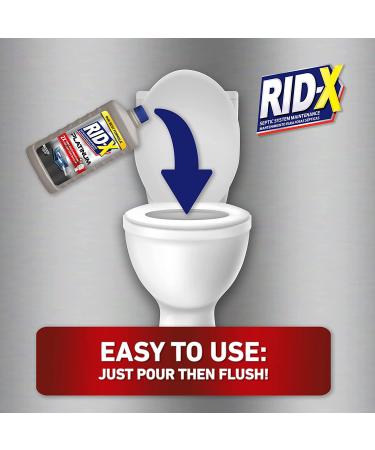 Rid-X Platinum Septic System Treatment | 3-Month Liquid Supply - 24 Fl Oz - Buy Online on SooperMarket.com