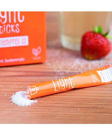 Xucker Light Sticks | Calorie-Free Erythritol Sweetener | 50 Sugar-Free Sweetener Sticks (250g) - Buy Online on SooperMarket.com