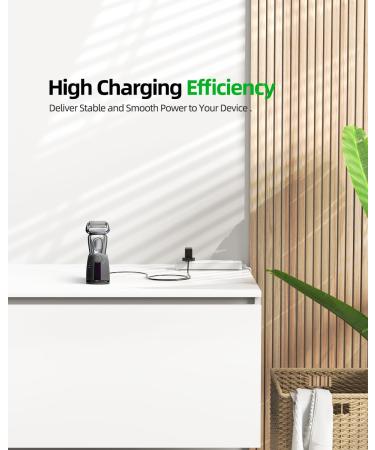 12V Charger for Braun Series Electric Shaver - Power Supply Charging Cord - Buy Online on SooperMarket.com