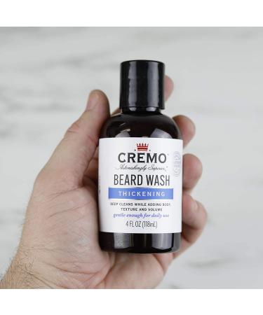Cremo Beard Wash Thickening 4 fl oz | Ultimate Clean & Volume for Beards - Buy Online on SooperMarket.com