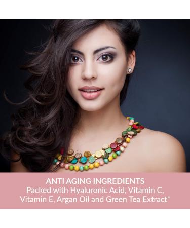 Premium Neck Firming Cream for Wrinkles | Hyaluronic Acid, Vitamin E & C | Anti-Aging Moisturizer for Face, Body, Chin & Chest - Buy Online on SooperMarket.com