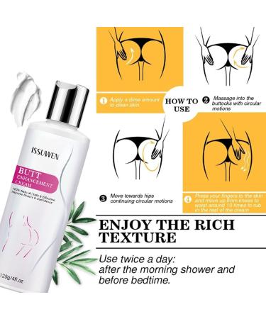 Buy Butt & Thigh Lifting Cream | Hot Bum Bum Cream for Firming Hydrating & Cellulite Smooth Skin | Coconut & Avocado Oils 4.23 fl oz - Buy Online on SooperMarket.com