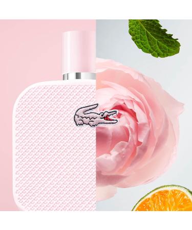 Lacoste L.12.12 Rose Eau de Parfum - Long Lasting Fragrance with notes of Mint Rose & Cedarwood - Floral & Fruity - 3.3 fl. oz. - Buy Online on SooperMarket.com