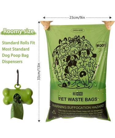 Dog Poo Bags - 450 Counts Biodegradable Thick Leak Proof Pet Poop Waste Bag Refill Rolls for 7 Month Supply Lavender Scented - Buy Online on SooperMarket.com