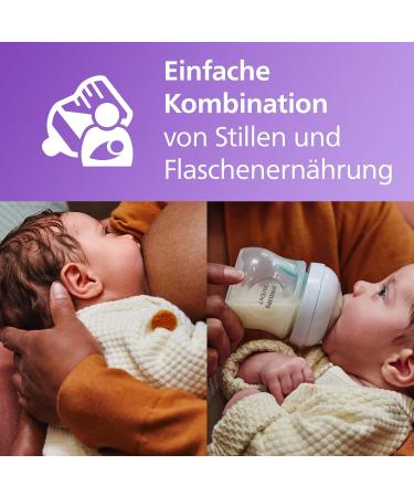 Buy Philips Avent Natural Response Gift Set for Babies - 2x 260ml Bottles & 2x Ultra Air Pacifiers (0-6m) | International Shipping Available - Buy Online on SooperMarket.com
