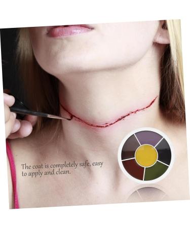 Angoily Halloween Face Paint Palette - Professional Quality Makeup Kit for Adults & Kids - Oil-Based Face Painting Set for Spooky Art - Buy Online on SooperMarket.com