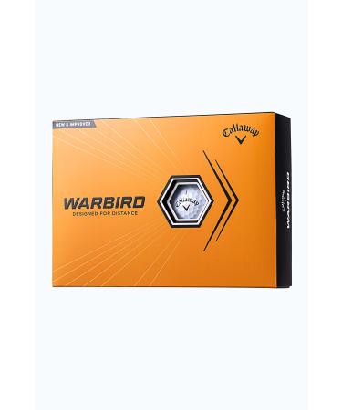 Callaway WARBIRD 23 Golf Balls 1 Dozen (Pack of 12) 2 Pieces white