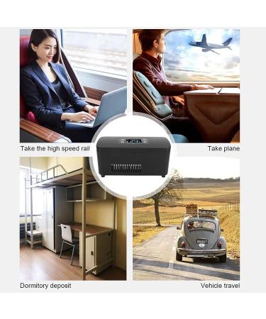 Mini Electric Insulin Cooler - Portable Refrigerated Box for Diabetic Medication - Rechargeable for Car Travel and Home Use - Buy Online on SooperMarket.com