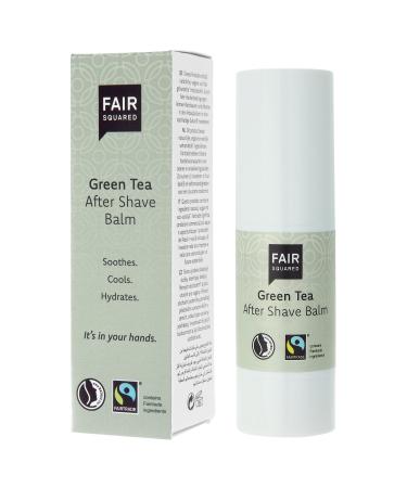 Fair Squared After Shave Balm for Men - Green Tea 30ml | Soothing & Natural Skin Care | International Shipping Available - Buy Online on SooperMarket.com