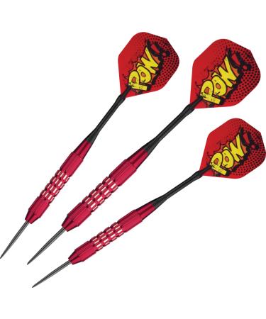 Viper Comix Steel Tip Darts, 22 Grams Red (POW)