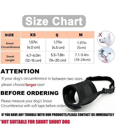 Best Dog Muzzle for Small & Medium Dogs - Prevent Biting Barking & Chewing | Breathable Nylon Design Soft Adjustable Fit - Buy Online on SooperMarket.com