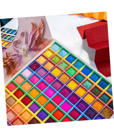 Angoily 1 Box Eyeshadow Palette Highlighters Makeup Pallette Eyeshadow Pallet Glitter Powder Cosmetics - Buy Online on SooperMarket.com