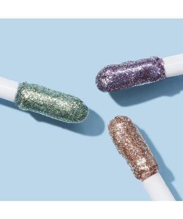 e.l.f. Liquid Glitter Eyeshadow in Purple Reign - Long Lasting Gel-Based Formula for High-Impact Multi-Dimensional Eye Looks - 0.10 Fl Oz - Buy Online on SooperMarket.com