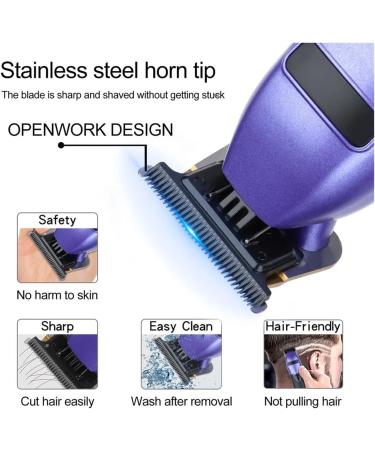 Buy S11 Electric Hair Clipper for Men - High Power Hair Trimmer with Digital Display | International Shipping Available - Buy Online on SooperMarket.com