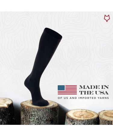 FoxRiver Fatigue Fighter Over-The-Calf Work Socks - Large Black - Buy Online on SooperMarket.com