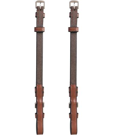 ExionPro Oak Brown Bridle with Buckle Closure (16mm) - Replacement Cheek Piece for Pony Size (Small) | International Shipping Available - Buy Online on SooperMarket.com