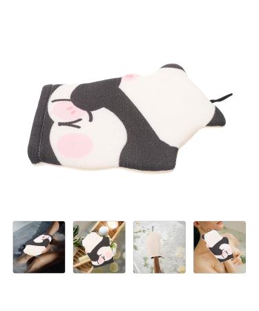 Buy Exfoliating Bath Gloves | 2-in-1 Cleaning & Scrubbing Mitts | Compact Viscose Shower Accessories for Soft Skin - Buy Online on SooperMarket.com